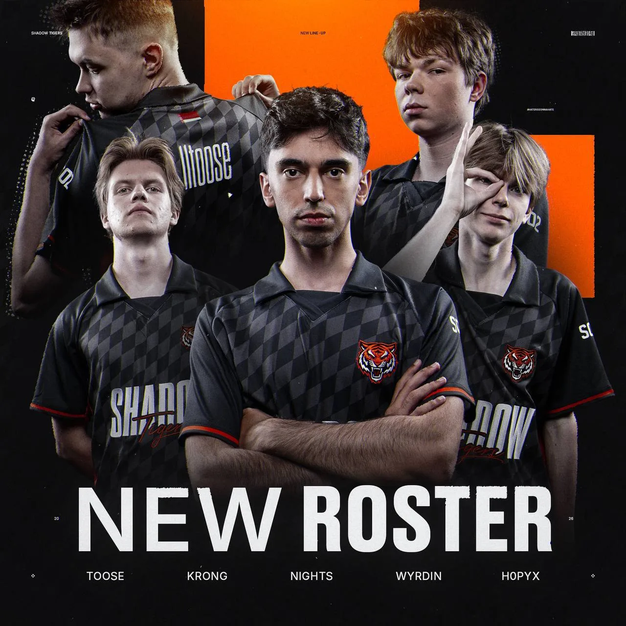 🔴 Новая в Standoff 2 организация — Shadow Tigers подписала состав X Team 

За  XT в свою очередь сы