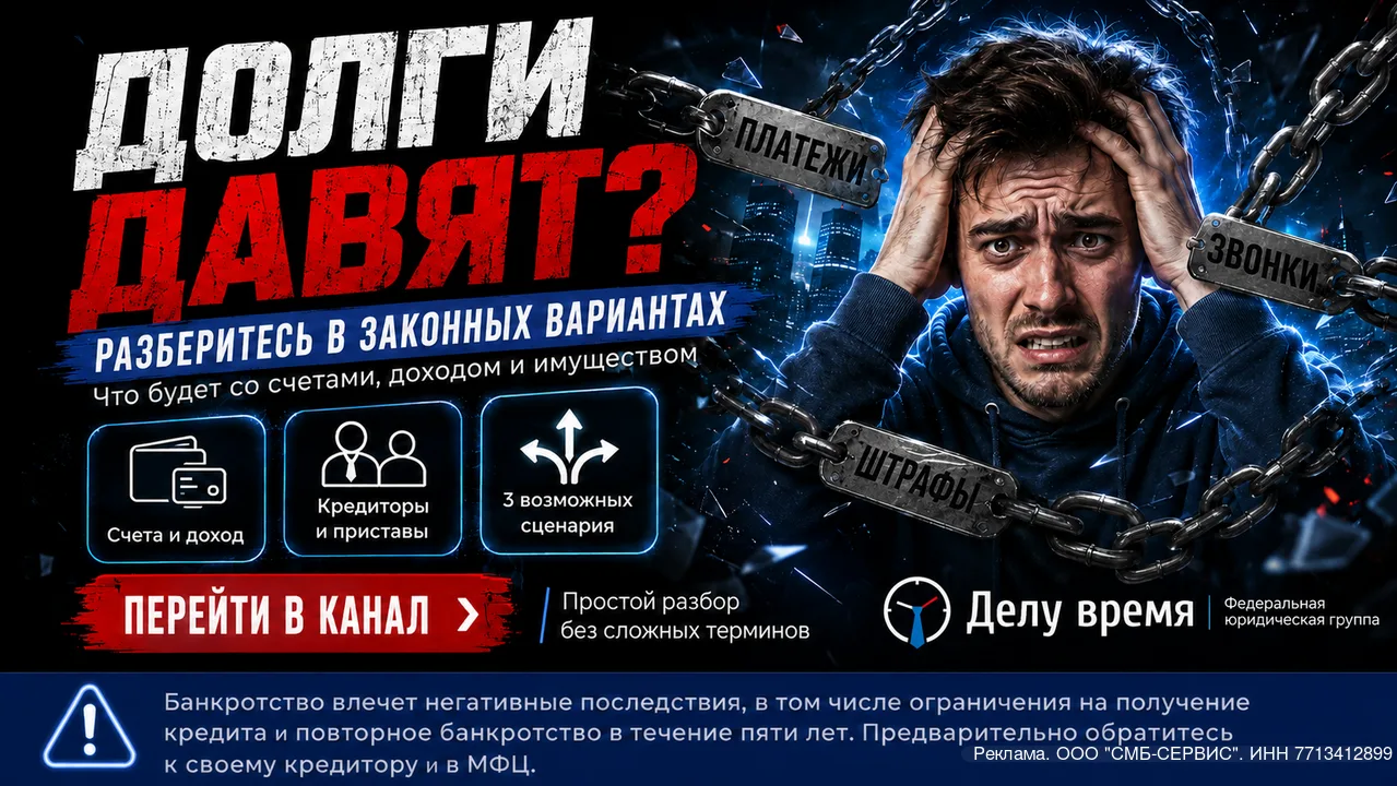 Платежи растут, а сумма задолженности почти не уменьшается?
✅ В такой ситуации важно не доверять пер