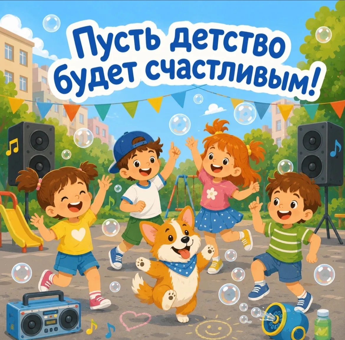 С днём защиты детей!🎈🤗