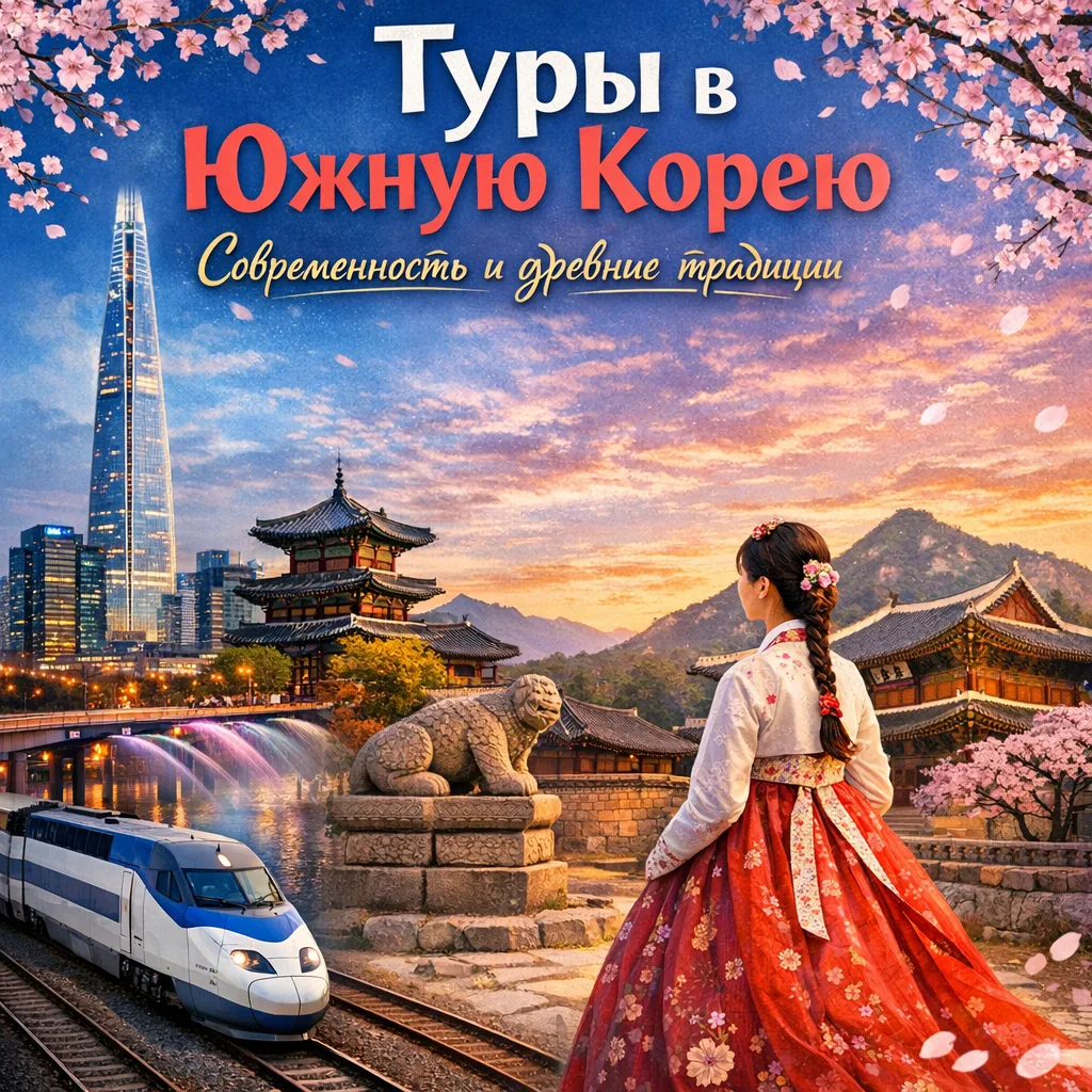 Южная Корея: Твой следующий level-up в путешествиях 🇰🇷

Забудь про скучные туры. Южная Корея — это
