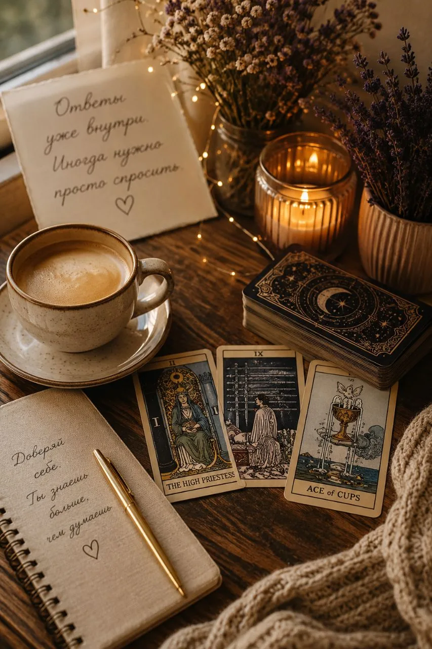 ☕️ Когда в голове шум, очень трудно услышать себя.

Иногда достаточно одного вопроса, чтобы перестат