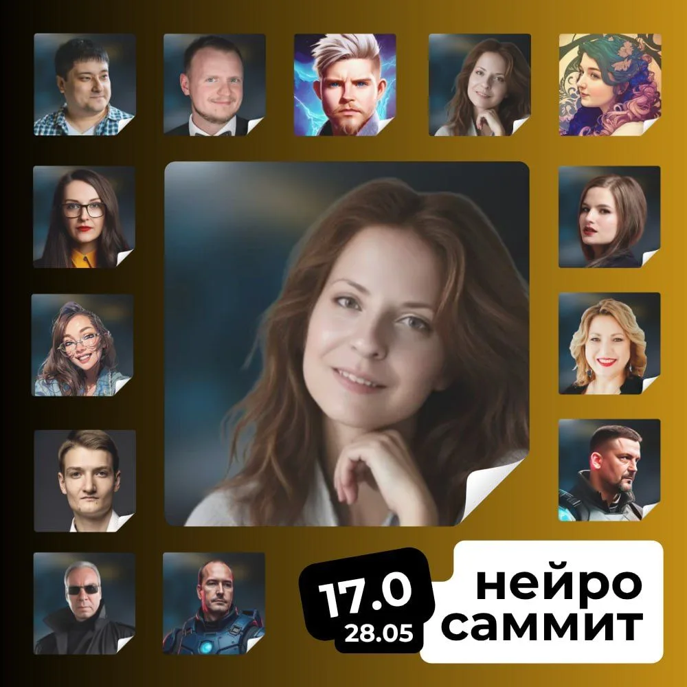 Друзья, 28 мая выступаю на NeyroSummit 17.0 с темой для всех, кто мучается с Midjourney!

Midjourney