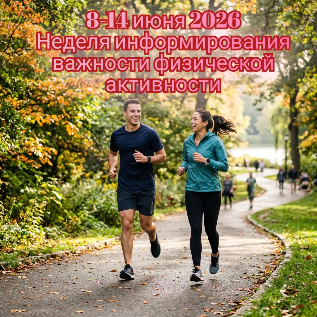 🏥 Врачи напоминают: с 8 по 14 июня — Неделя информирования о важности физической активности

Наш ор