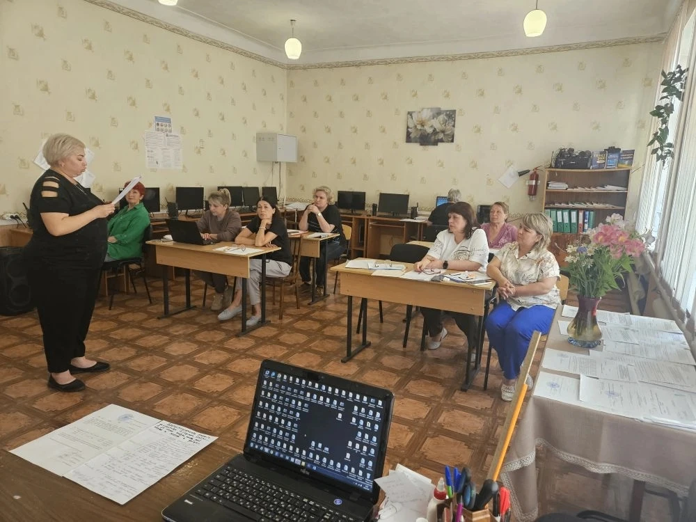 ИТОГОВЫЙ ПЕДАГОГИЧЕСКИЙ СОВЕТ
В ГБОУ ЛНР "Врубовский УВК" состоялся итоговый педагогический совет, п