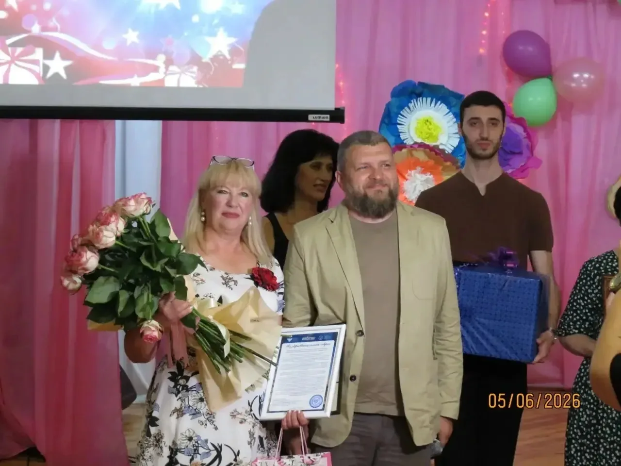 🎉 Поздравили наших друзей и партнеров — МКУ ЦКиД «Современник» — с замечательным праздником, 40-лет