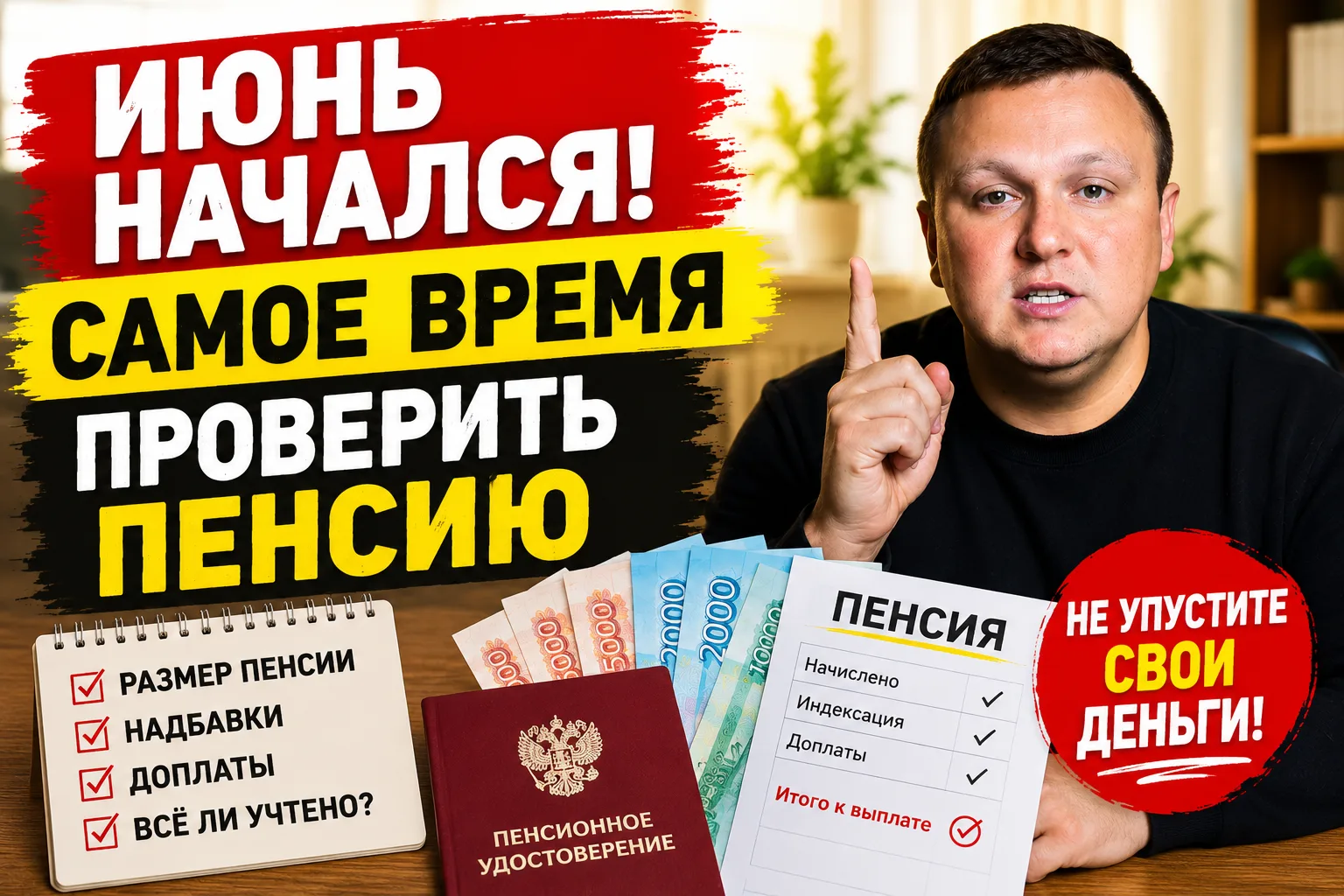 Июнь начался. Самое время проверить пенсию

Многие ждут: «А будет ли прибавка в июне?»

Сразу скажем