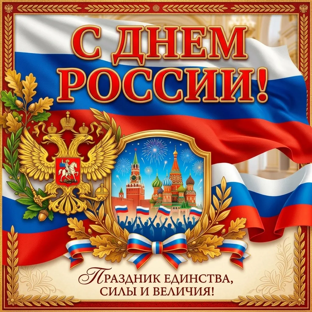 С Днём России!

Праздник, который напоминает нам о богатой истории нашей страны, её культурном насле