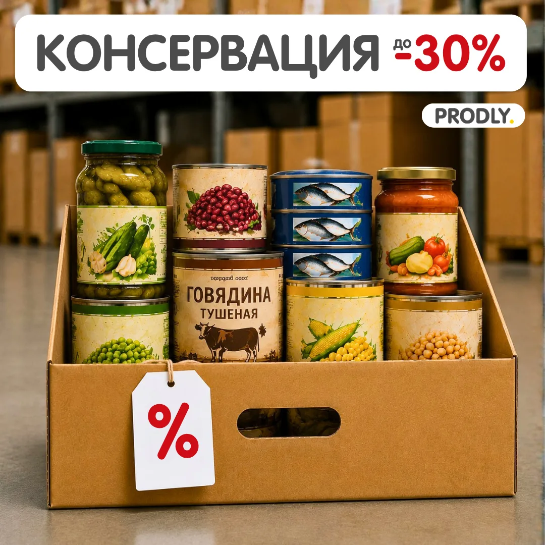💛 Скидки июня: до -30% на консервацию

До конца июня закупайте рыбную, мясную и овощную консервац