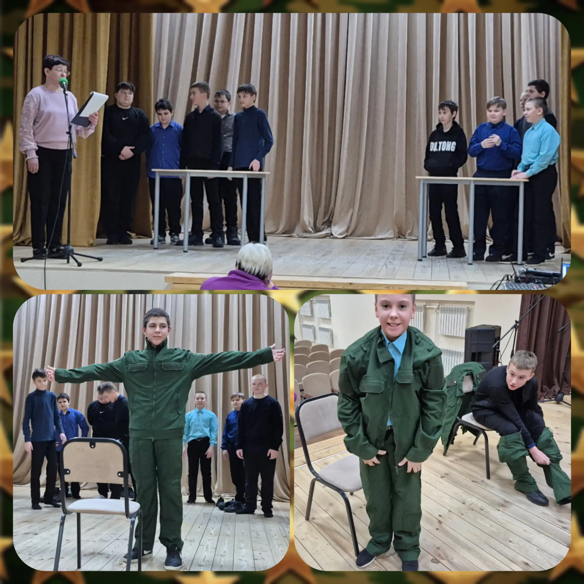 🪖19 февраля в Казанском СДК прошло увлекательное соревнование «А ну-ка мальчики!», для мальчишек 5 