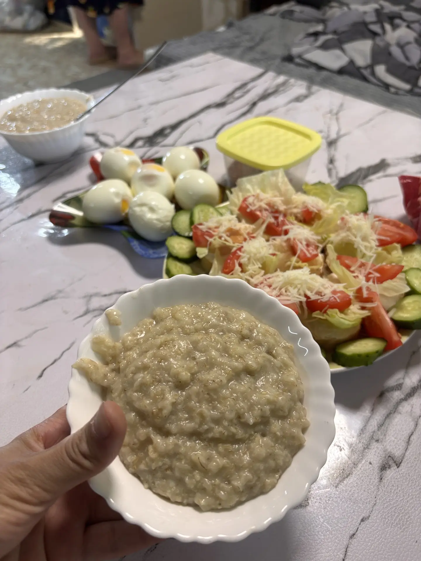 Завтрак от мамочки 🍽️❤️ как приятно самой не готовить🤣☺️

Спасибо за реакцию😘и комментарий)