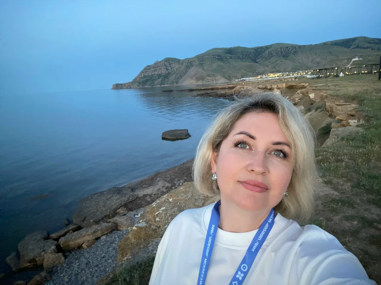 Заместитель директора по зрителю Татьяна Симонова в составе делегации представляет Оренбургскую обла