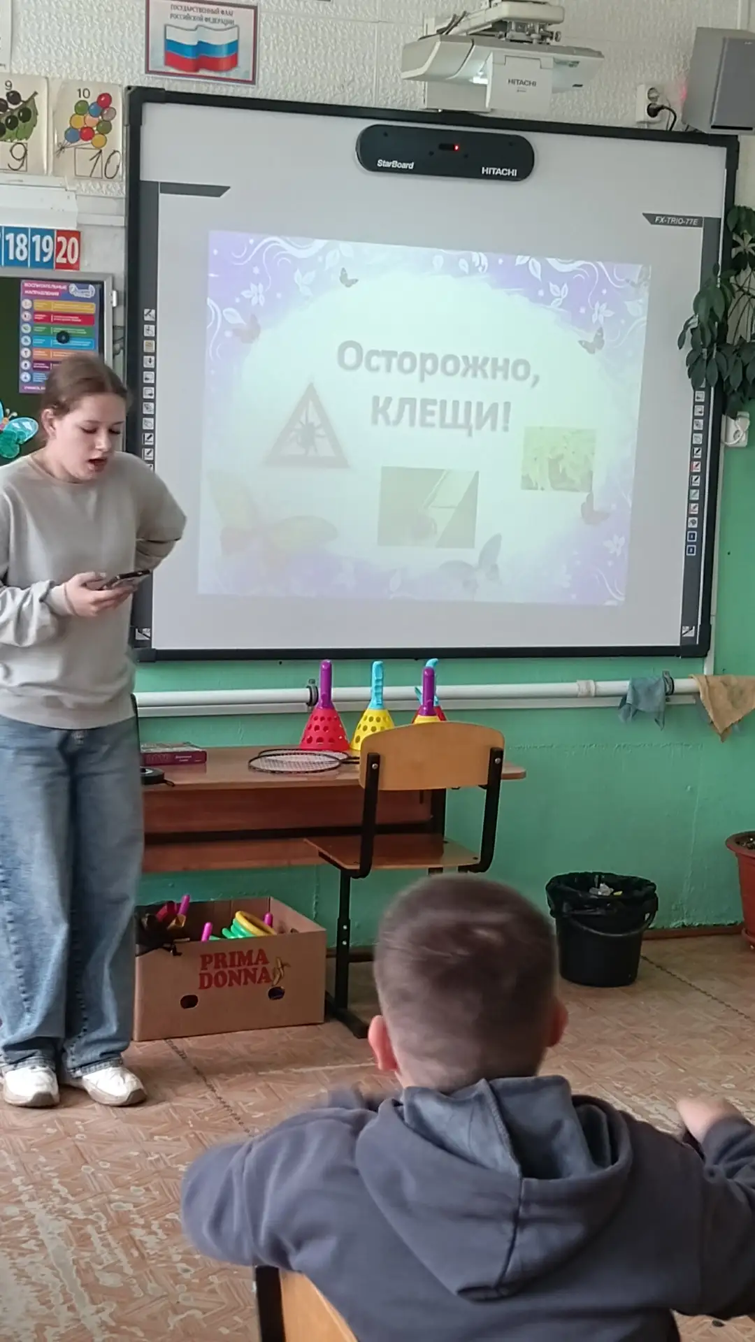 "Осторожно, клещи!"
Сегодня с ребятами отряда " Орлята" была проведена беседа по профилактике клещев