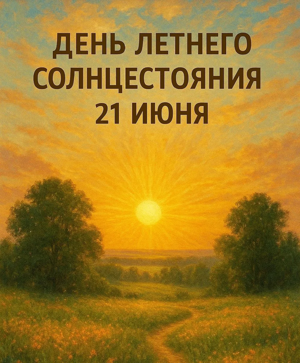 ☀️ Сегодня самый длинный день в году — день летнего солнцестояния. Пик — в 11:24 по Москве. Света бу