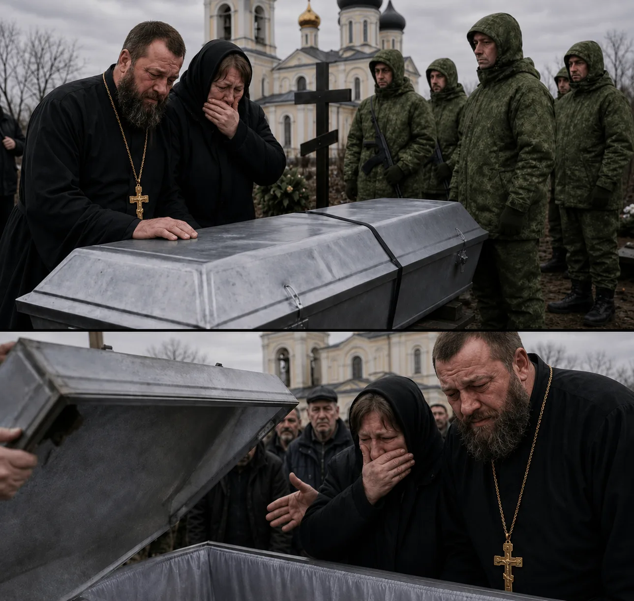 Во время отпевания погибшего сына мать услышала стук из закрытого гроба. Но слова отца Михаила заста