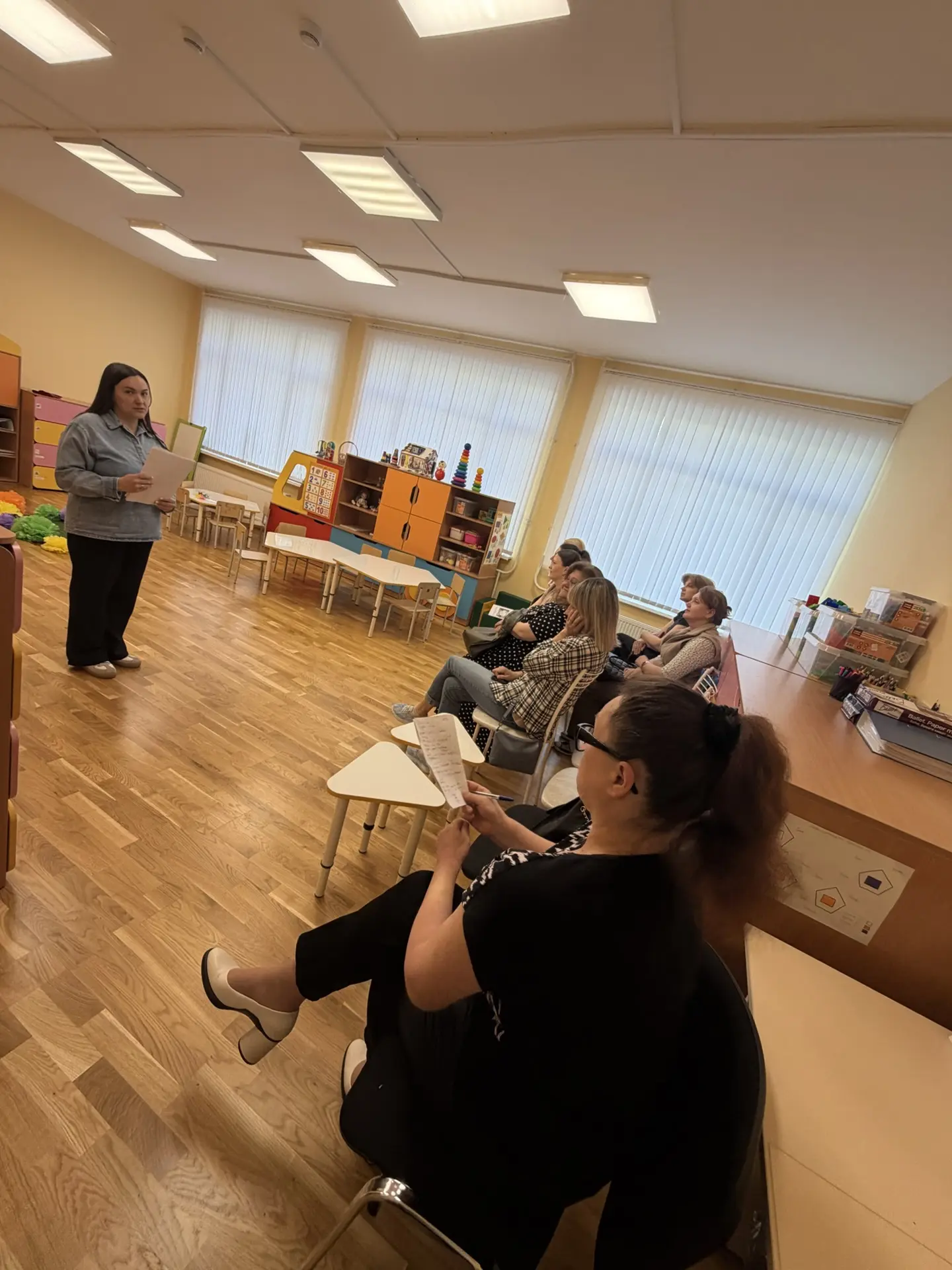 В дошкольном отделении нашей школы состоялось очередное районное методическое объединение, посвящённ