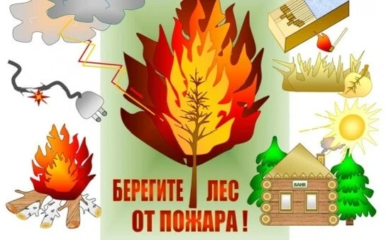 Информирование по вопросам соблюдения обязательных требований Правил пожарной безопасности в лесах!