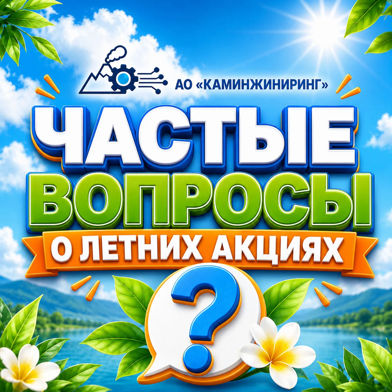 Мы собрали ответы на основные вопросы об акциях АО «Каминжиниринг», которые проходят с 1 по 30 июня 