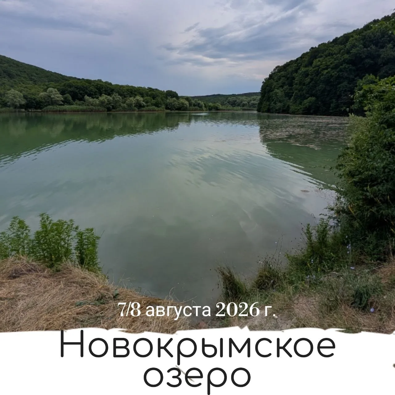 1️⃣1️⃣7️⃣ 🟡 7/8 августа, пятница/суббота - Крымский район: тропами Первомайского леса от часовни Фе