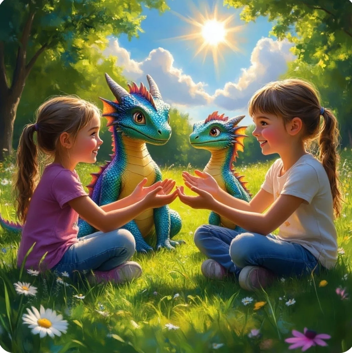 🐉Подвижная игра «Летели дракончики» — это весёлая детская забава, которая отлично тренирует внимани