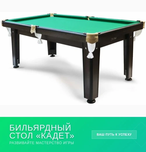 Выбор для досуга — бильярдный стол!

Решил обновить досуг в доме, чтобы и интересно было, и компания