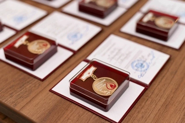 Уважаемые доноры! 
 
🏅 Министерство здравоохранения Российской Федерации прислало в Санкт-Петербург