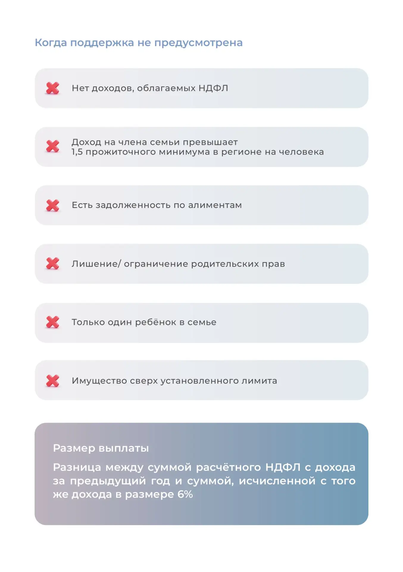 ЕЖЕГОДНАЯ СЕМЕЙНАЯ ВЫПЛАТА