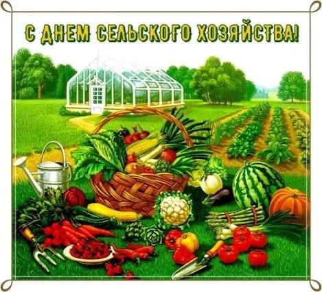 Уважаемые коллеги, Дорогие друзья! 
От всей души поздравляю вас с Днем работников сельского хозяйств