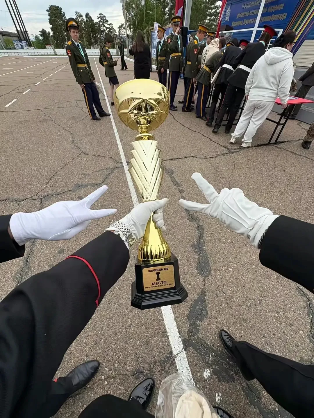 Абсолютная победа! Команда Республиканская Кадетская Школа-интернат с нашими отважными девочками Рин