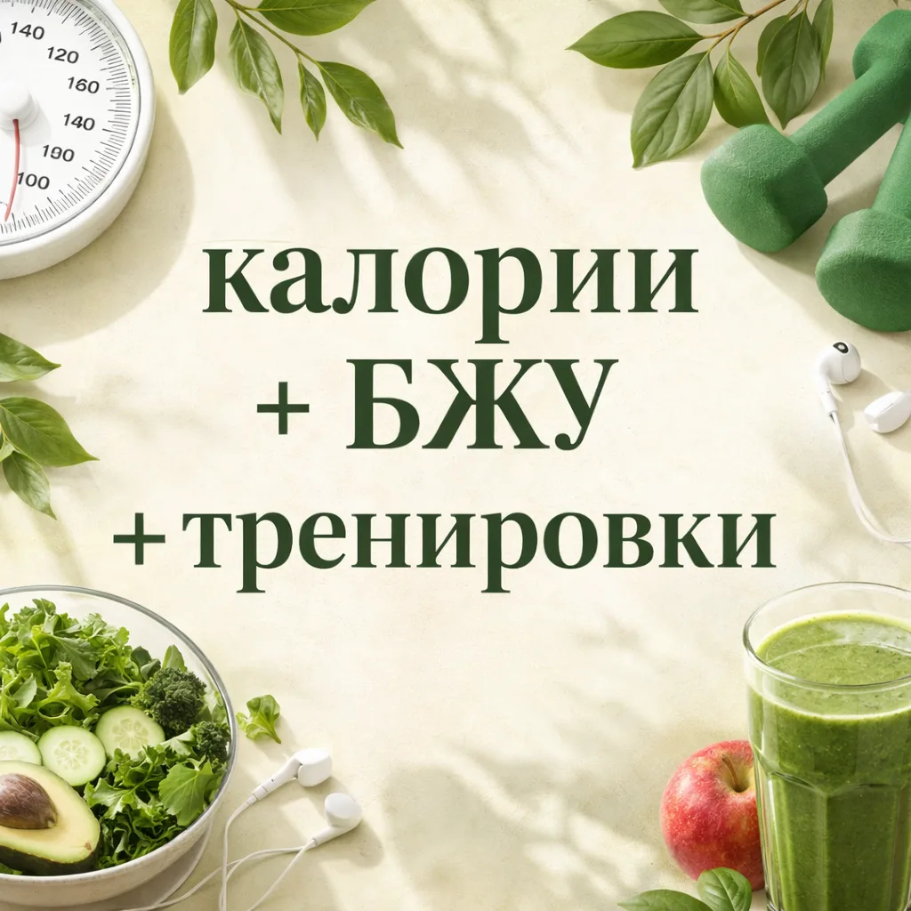 Зачем считать калории, следить за балансом БЖУ и заниматься силовыми тренировками?

Задаешь себе это