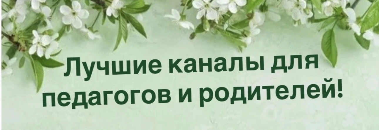 Мы собрали для вас самые полезные и интересные каналы для педагогов и родителей:

🌿 Цифровой мел|На