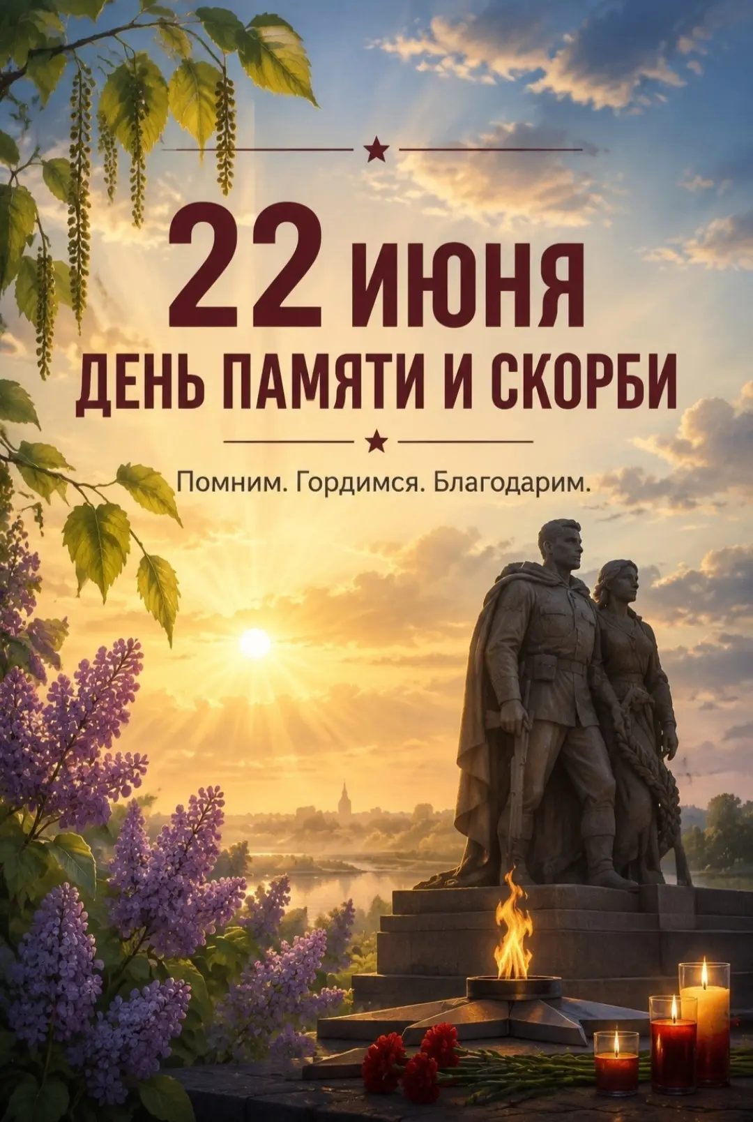 #Помним.Гордимся.Благодарим 
#22июня
#ДеньПамятииСкорби