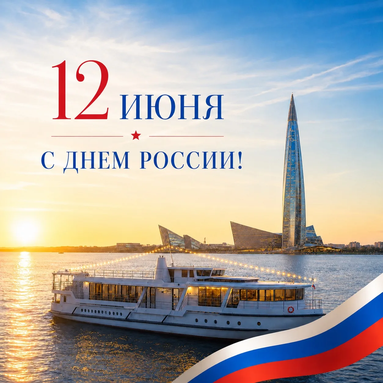 С Днём России! 🇷🇺

Желаем процветания, благополучия и ярких путешествий. С праздником!