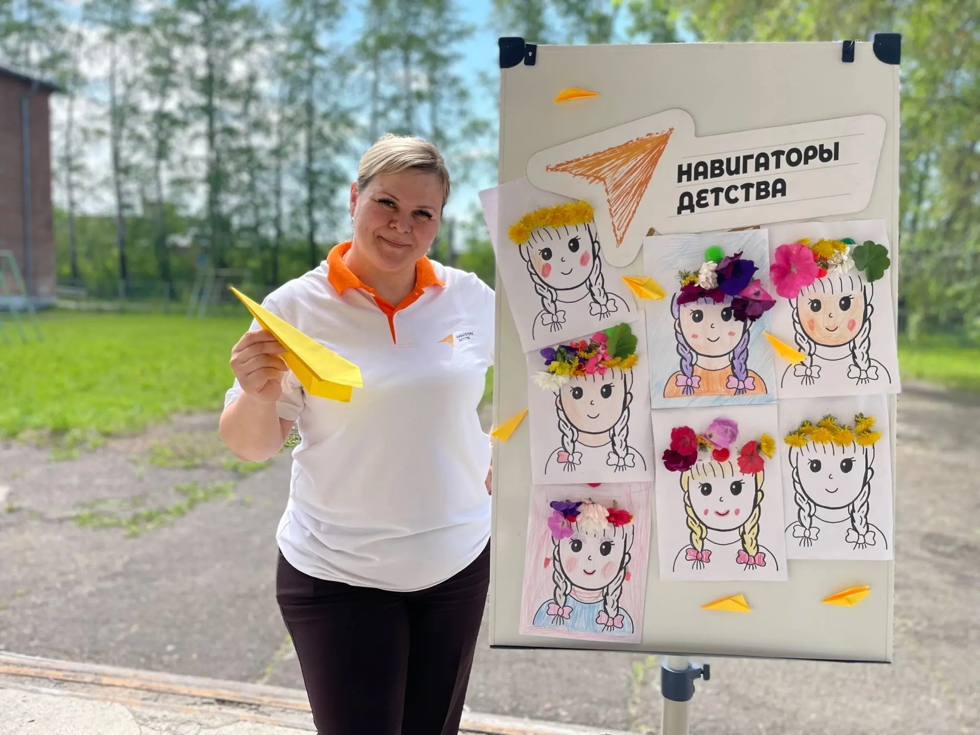 Лето из цветов: юные флористы в деле 🌼 
 
В лагере школы-интерната города Юрги пахло летом — свежей
