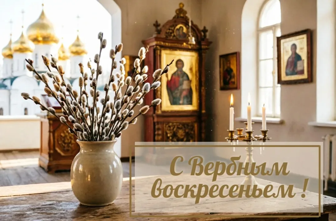 Друзья! С Вербным воскресеньем!

Этот праздник — часть нашего духовного наследия, которая связывает 