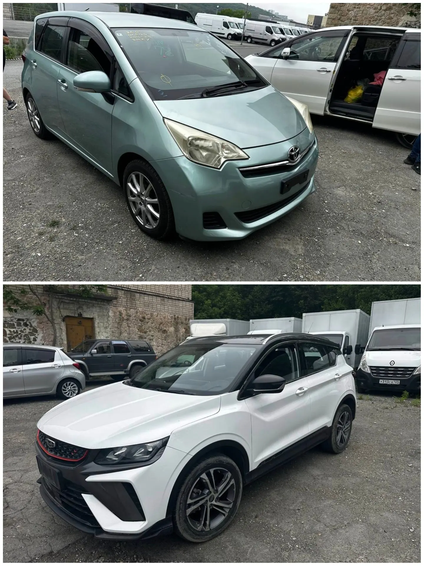 Сегодня отправили два автомобиля Toyota Ractis 2012 года город Шелехово, бюджет в РФ 832.500 тыс. и 