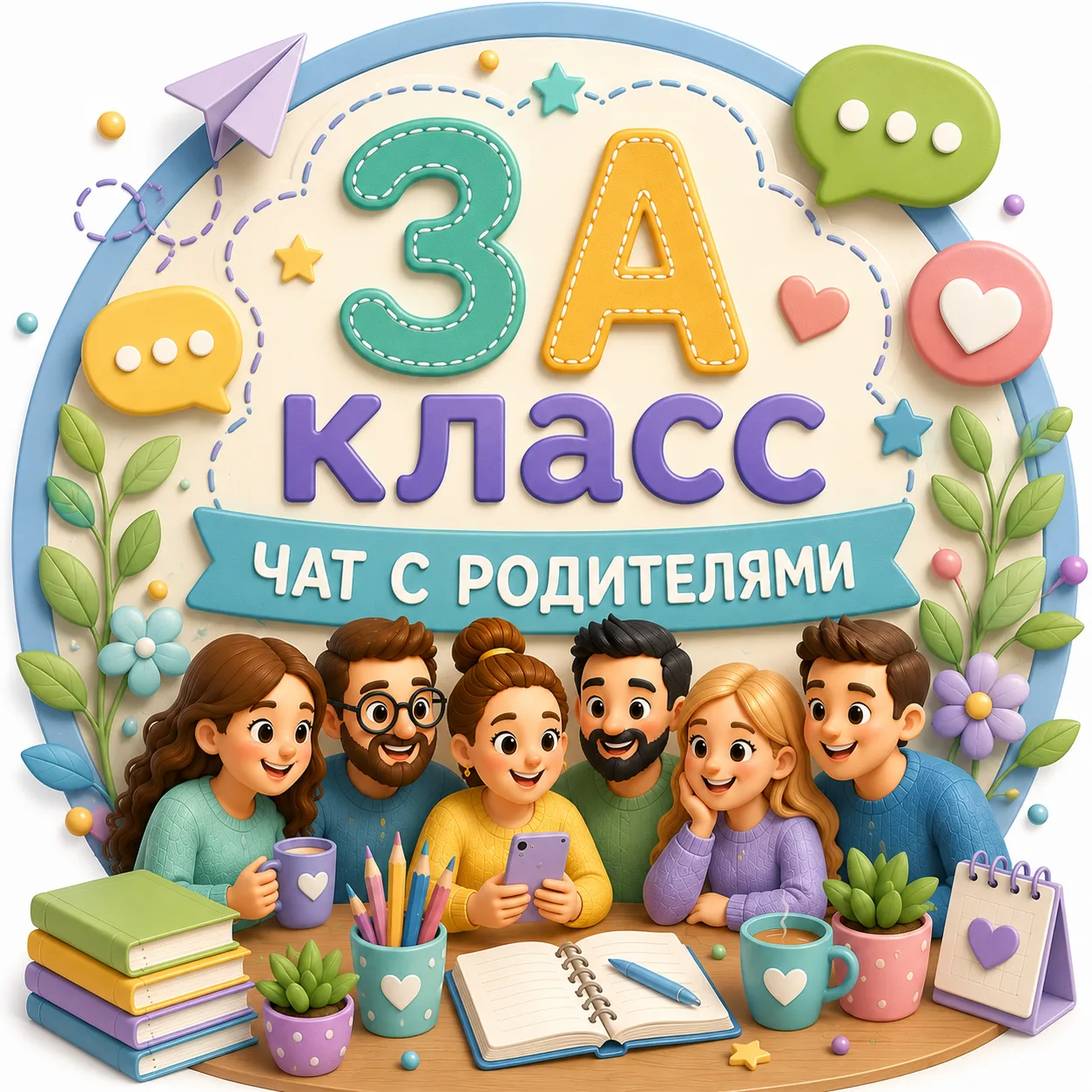 Аватарки для чата с  родителями третьеклассников✨️
Благодарю за ваши реакции ❣️