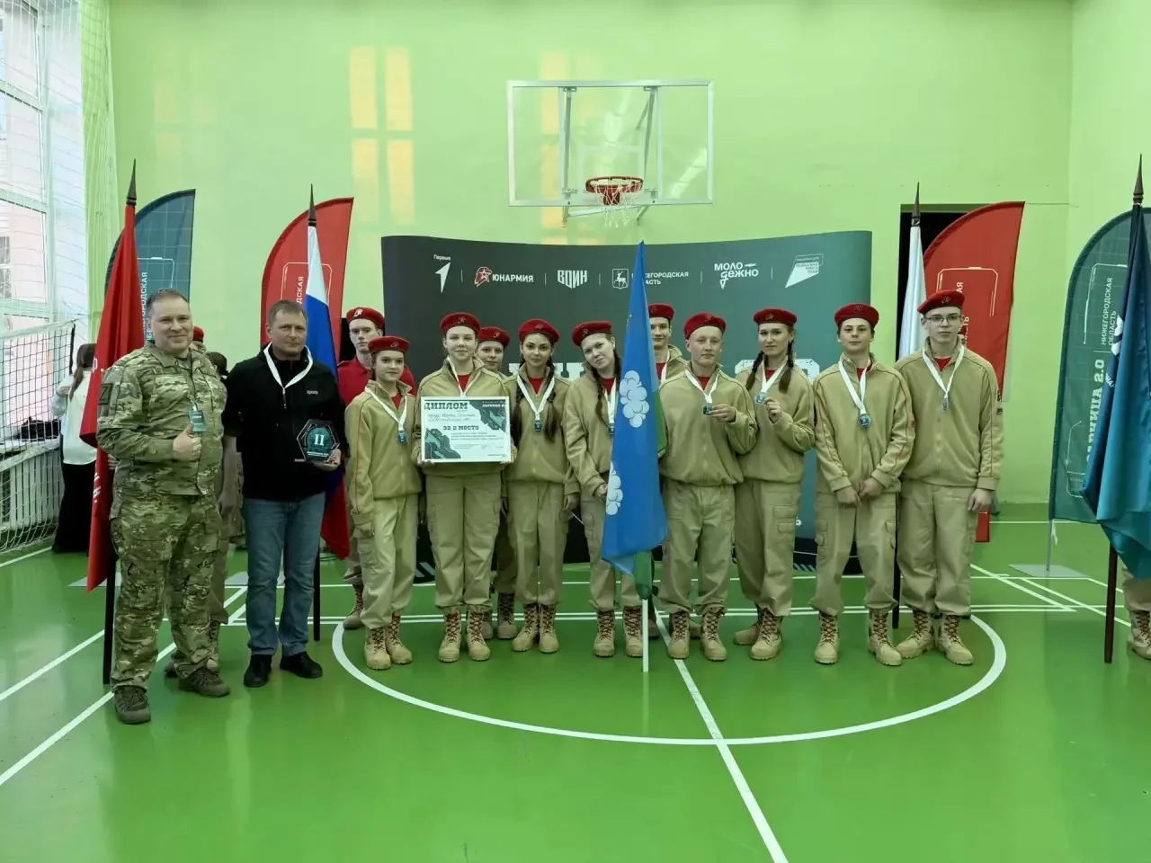 «Первые Сеченово» взяли серебро на дивизионном этапе «Зарницы 2.0»! 🥈
Старшая возрастная категория 