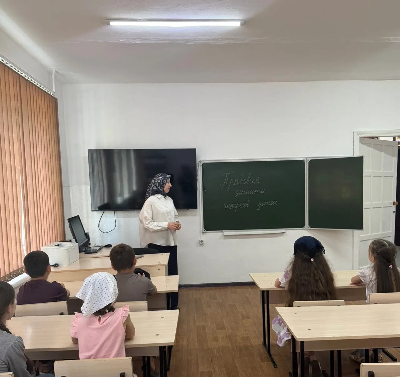 В МБОУ «СОШ № 2 с. Алхан-Юрт» в рамках Всероссийской недели правовой защиты интересов семьи прошел ц