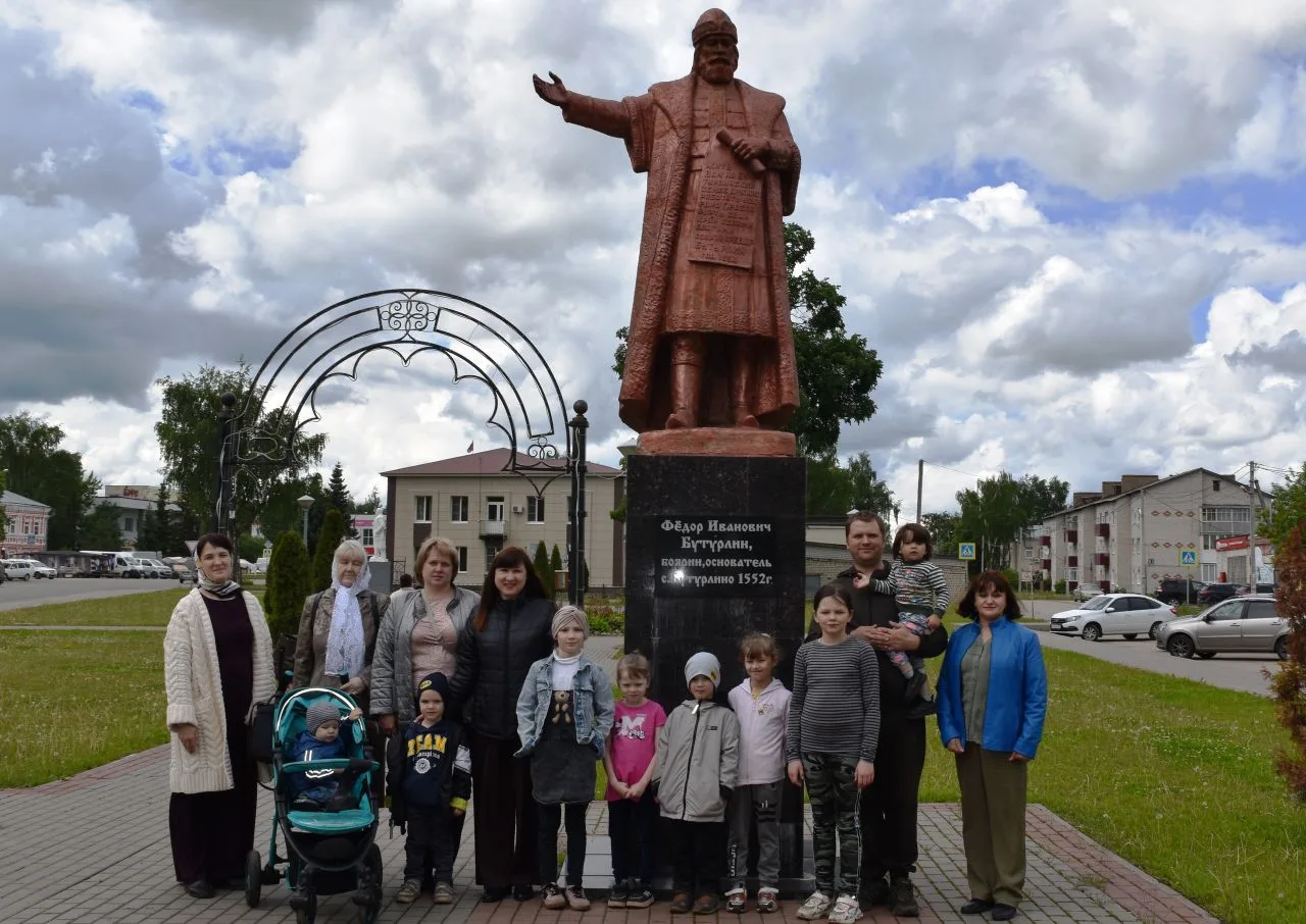 В рамках Всероссийской недели семьи в Бутурлино, организованной храмом в честь преподобного Сергия Р