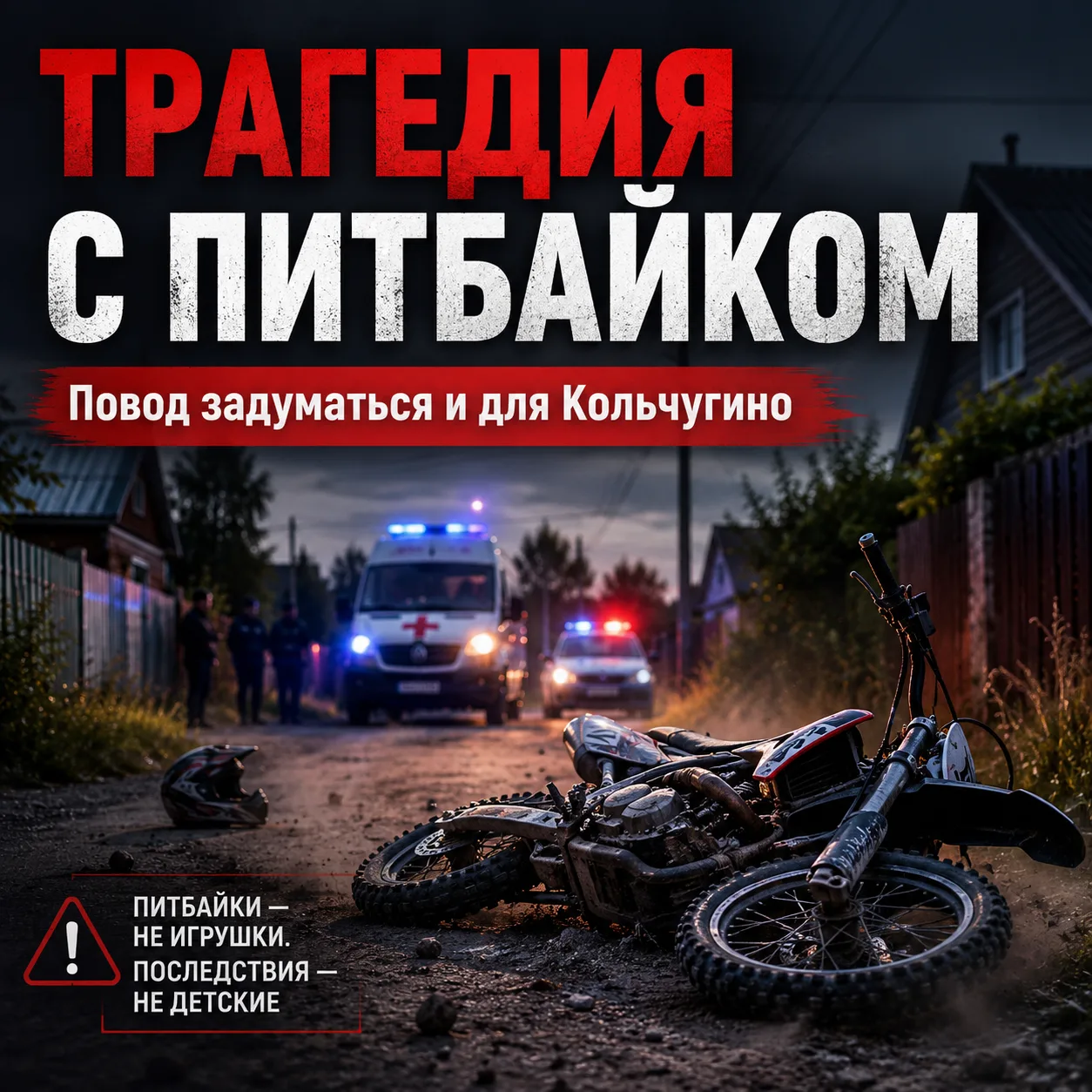 ⚡️ Трагедия под Новосибирском — и повод задуматься для Кольчугино

В дачном посёлке под Новосибирско
