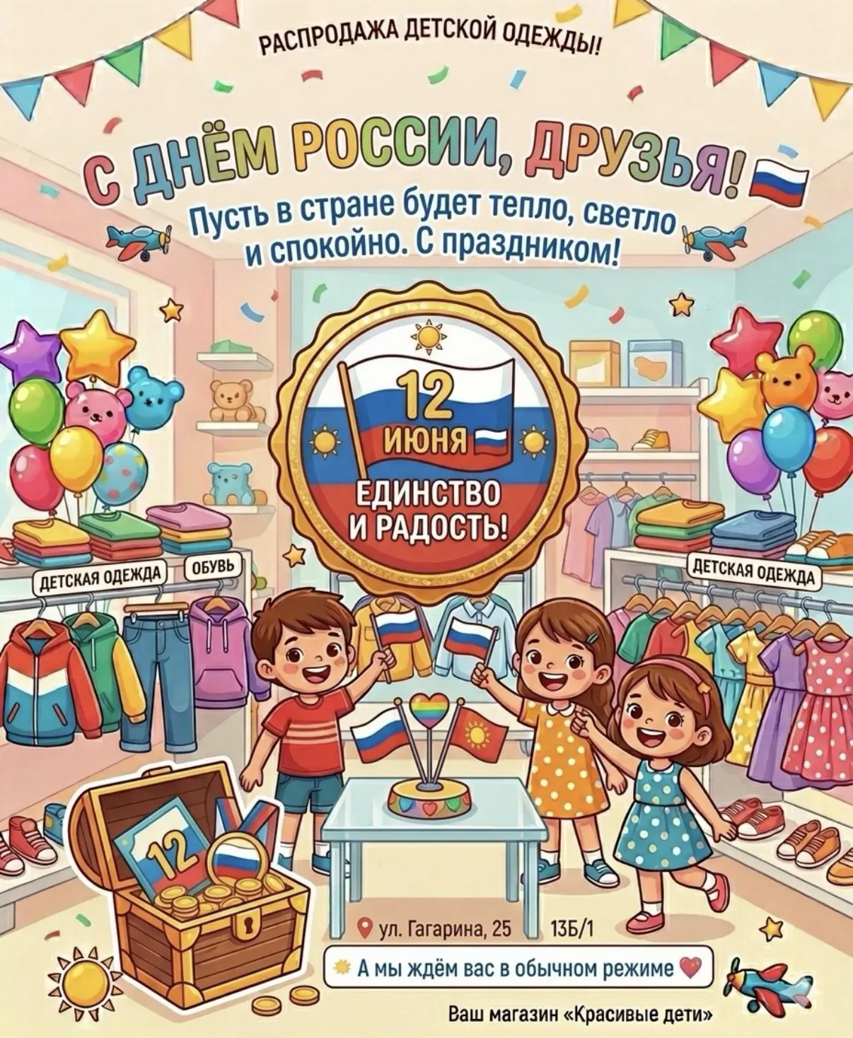 С Днём России! 🇷🇺 мирного неба🙏🏻
Поздравляем всех с главным праздником нашей страны. Россия — эт