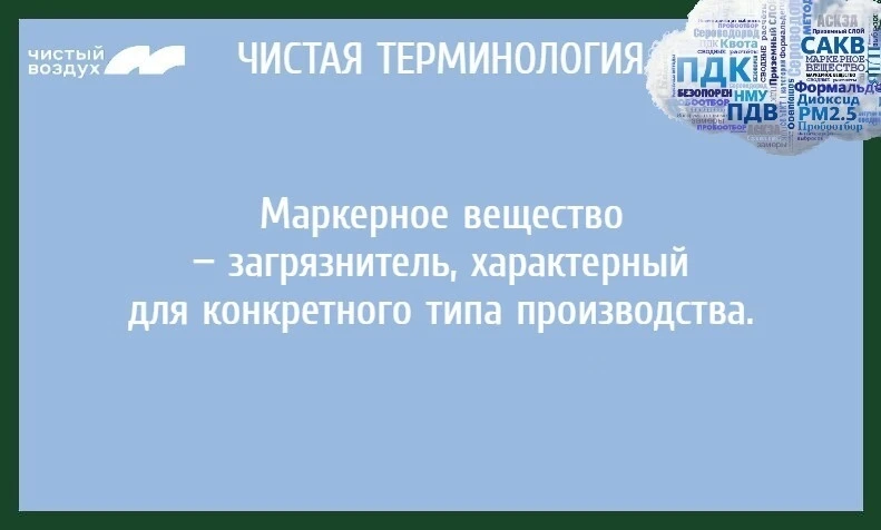 Продолжаем рубрику «Чистая терминология» в рамках федерального проекта «Чистый воздух»!
Сегодня в ру