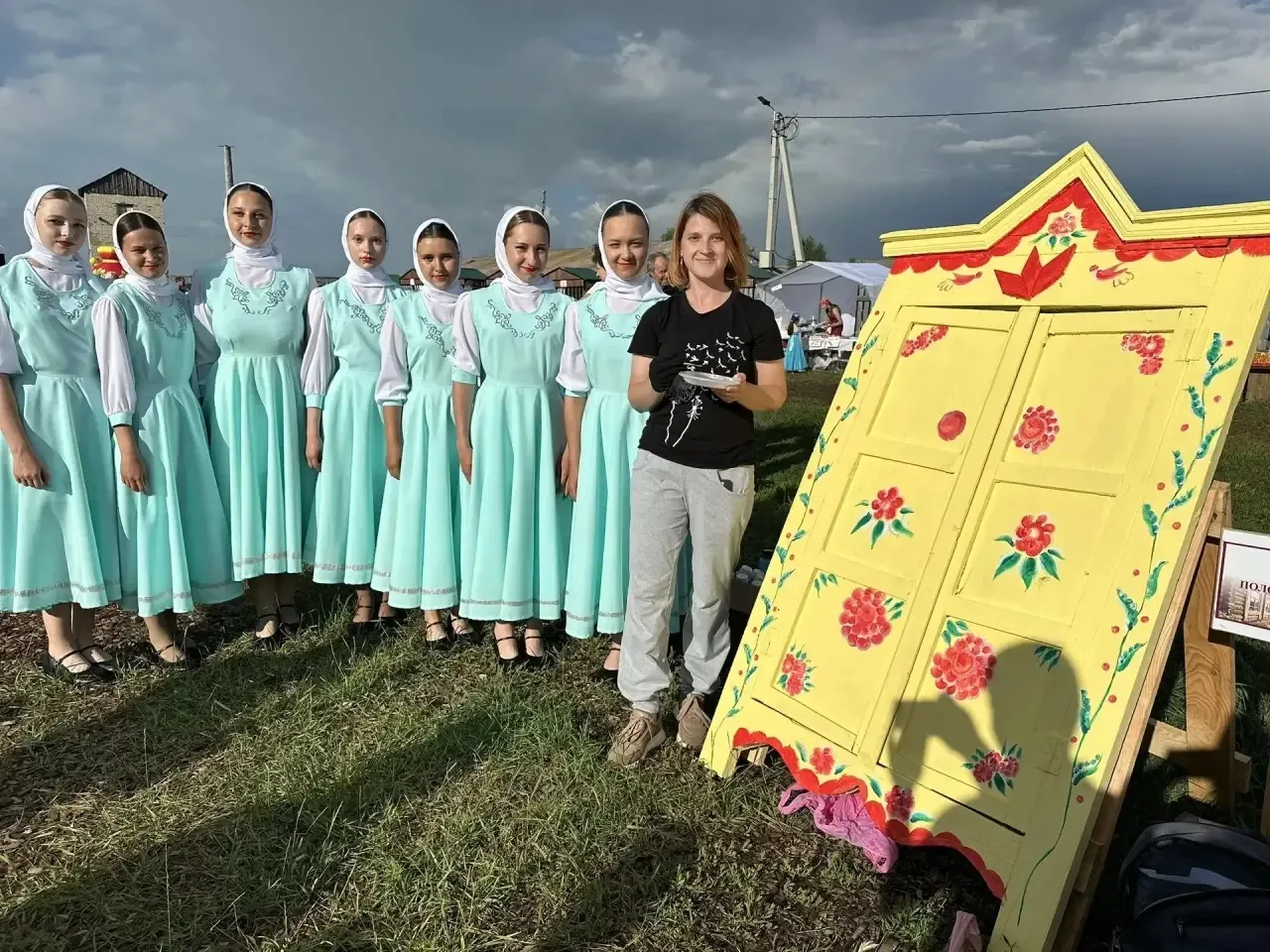🌿На территории Этнографического комплекса «Музей деревни «Казачье подворье» в Белозерском муниципал
