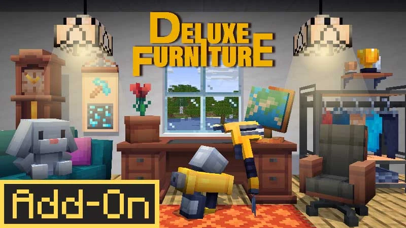 Add-On "Deluxe Furniture"
Deluxe Furniture — это многофункциональное дополнение с мебелью, призванно