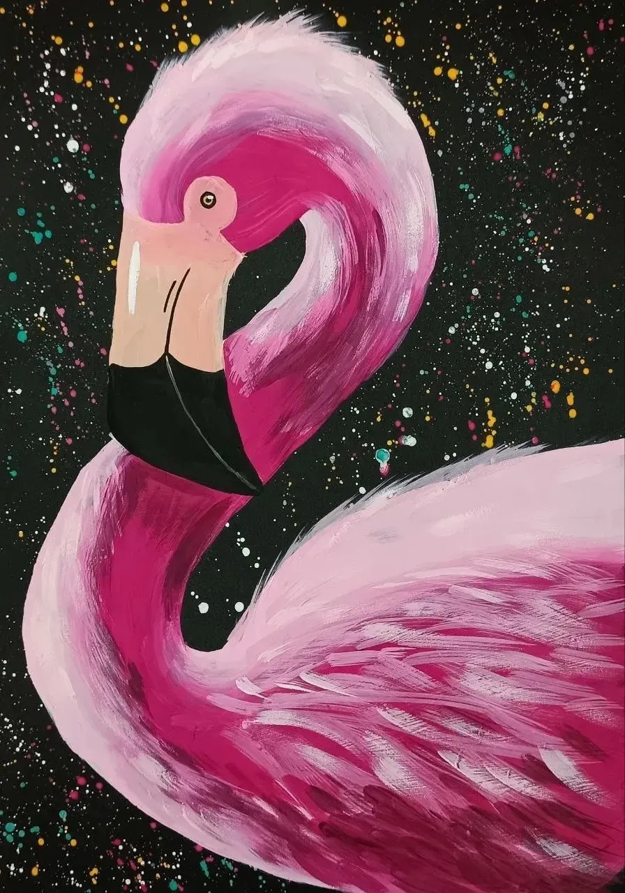 В пятницу (19.06) - рисуем розовое настроение! 🦩🎨

Приглашаем всех, кто любит яркие краски и птиц 