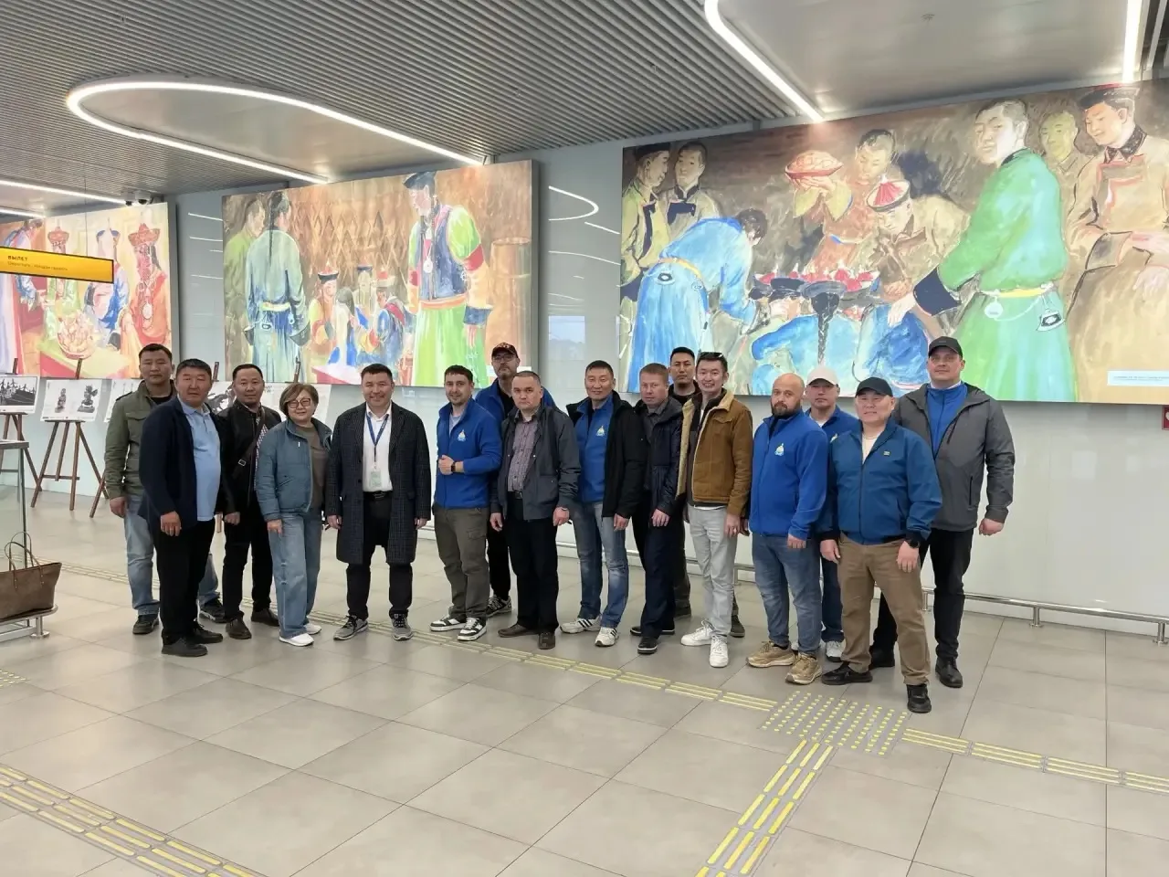 📌 Партнерство. В аэропорту Байкал провели экскурсию для ветеранов СВО - участников образовательной 
