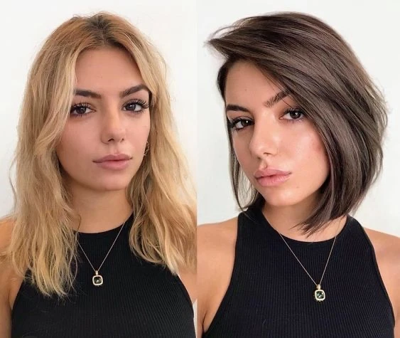 💇‍♀️Рубрика ДО/ПОСЛЕ голосуем девочки 

🔥 - До 
❤️ - После 

Не забудь подписаться и отправить под