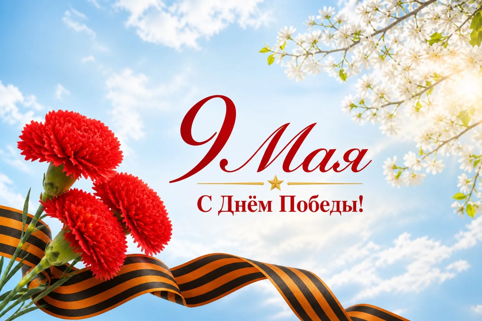 С Днём Победы!🎗️

Этот священный день объединяет поколения, напоминает о мужестве, стойкости и геро