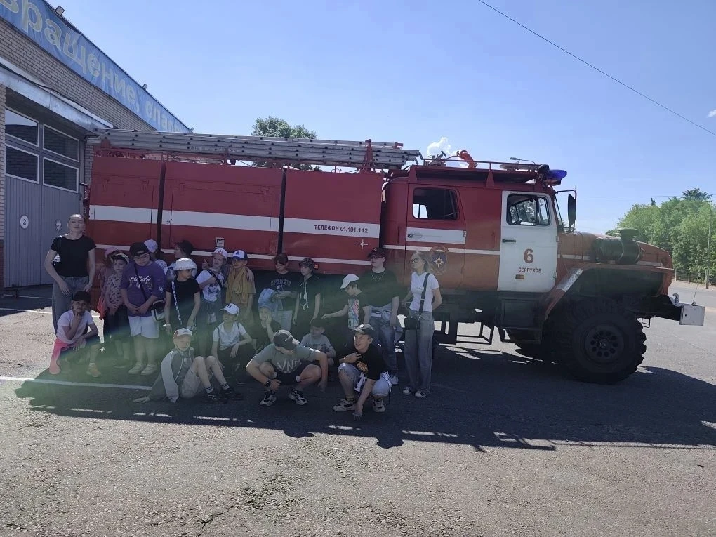 🚒 Экскурсия в мир настоящих героев: как мы побывали в пожарной части!🚒

✅Сегодня для наших ребят п