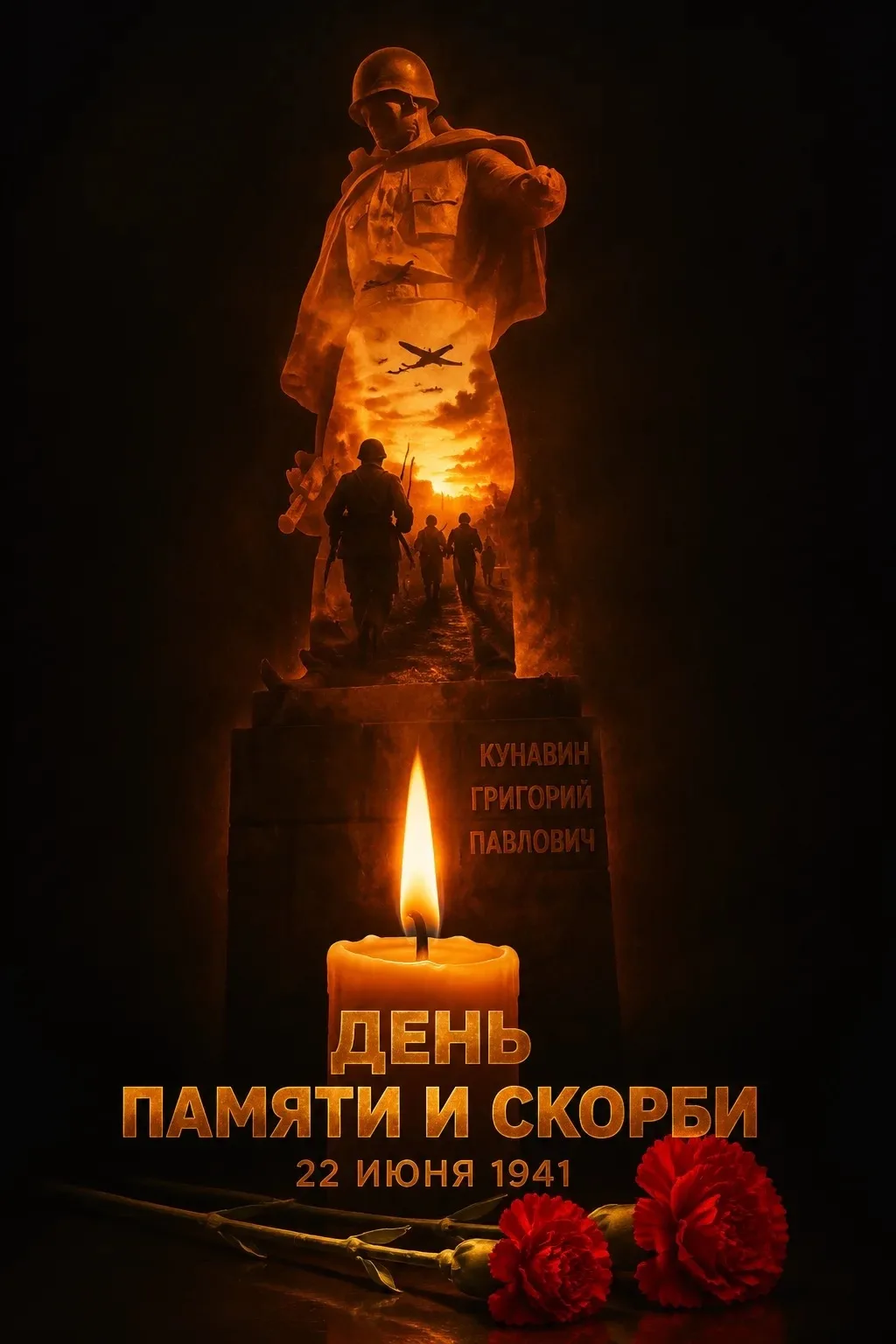 🕯️ Всероссийская акция «Свеча памяти»

🇷🇺 В нашей стране началась онлайн-акция «Свеча памяти». Чт